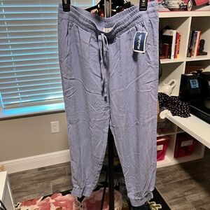 cloth & stone Lavender Drawstring Jogger Pants